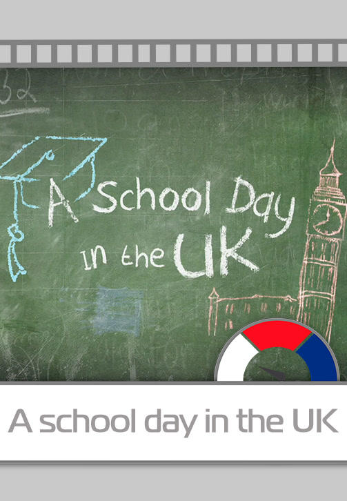 Постер к сериалу A school day in the UK 2018